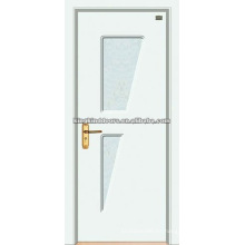 PUERTA del MDF del PVC con puerta de baño cristal